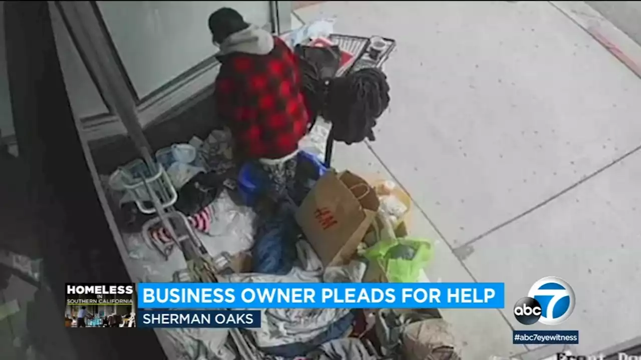 Sherman Oaks business owner frustrated over incidents involving homeless population