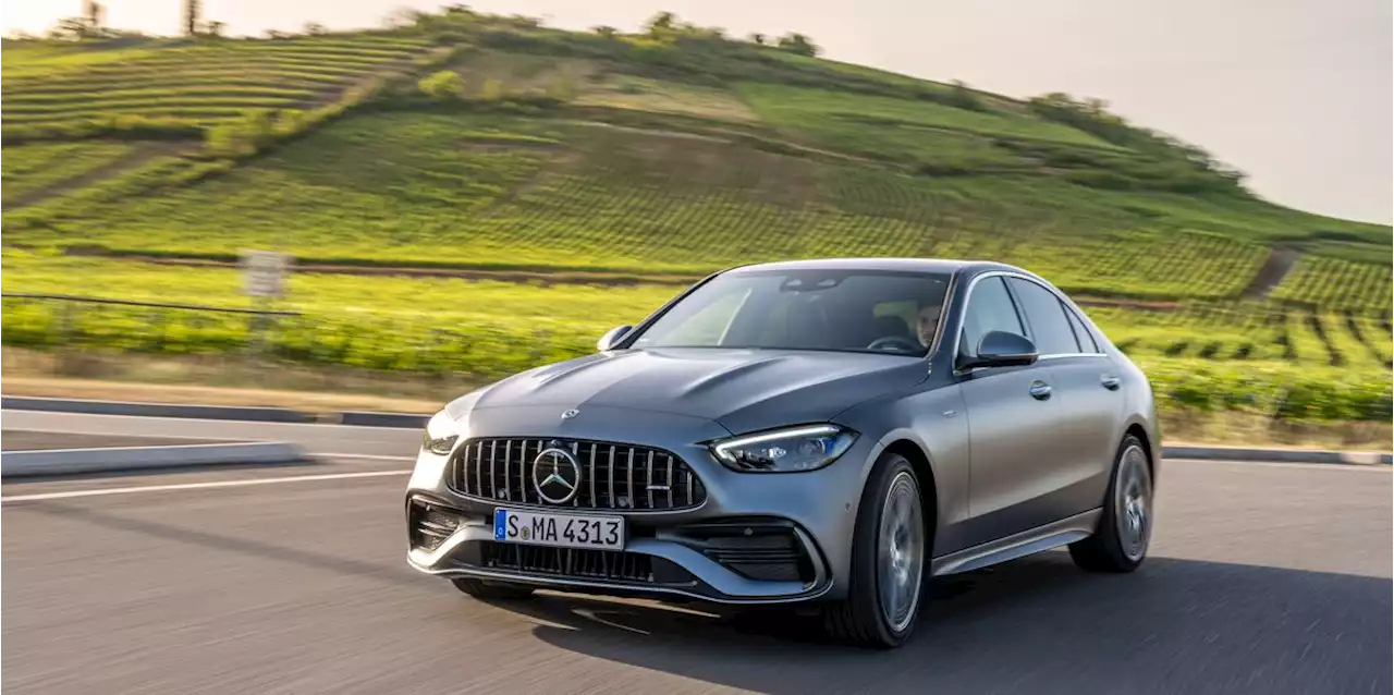 2023 Mercedes-AMG C 43 Borrows F1 Tech to Push Out up to 415 HP