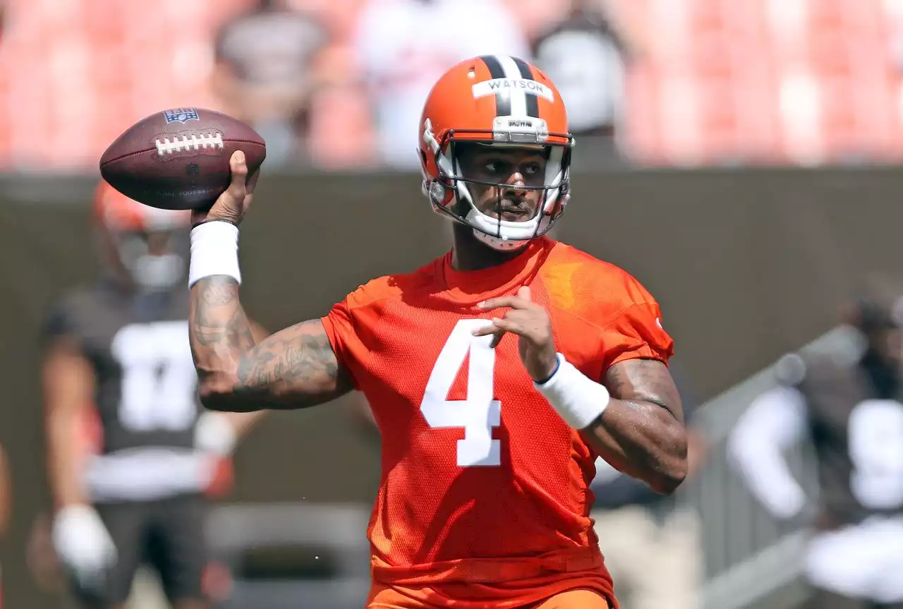 Browns QB Deshaun Watson’s disciplinary hearing adjourned Tuesday evening, set to resume Wednesday and could take another day or two