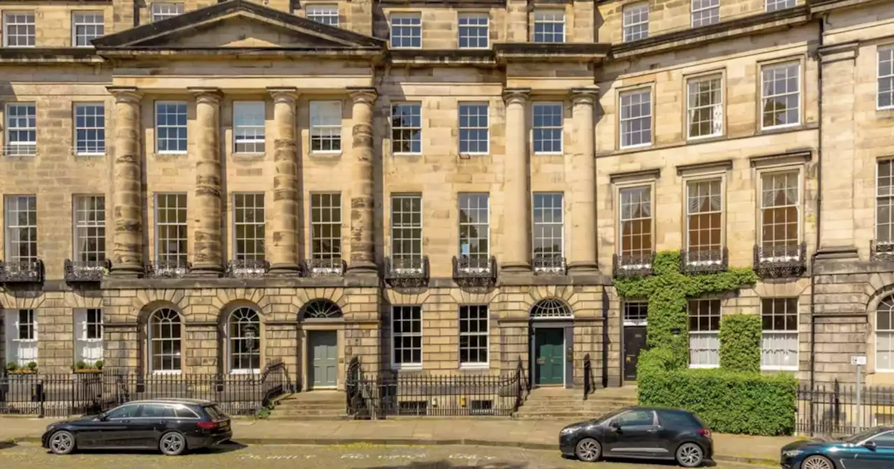 Edinburgh townhouse with views of castle on sale for first time since 1950s