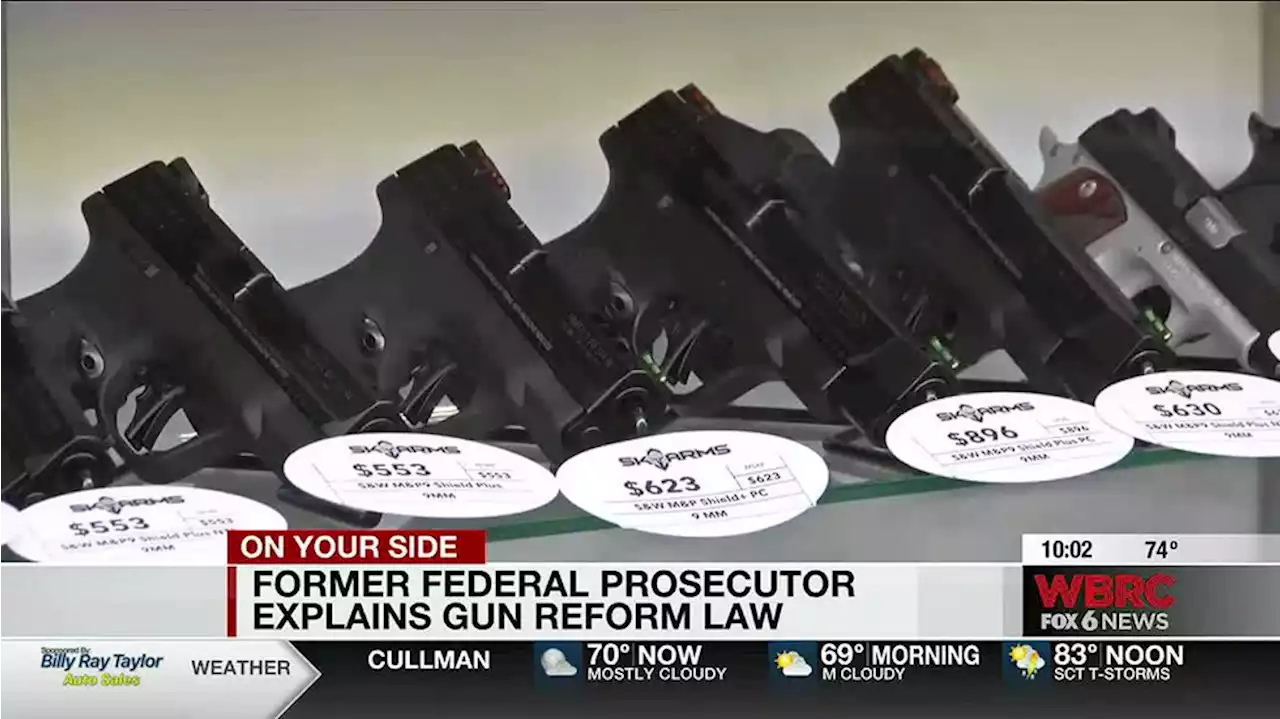 Former Alabama U.S. Attorney reacts to President Biden’s new gun reform laws