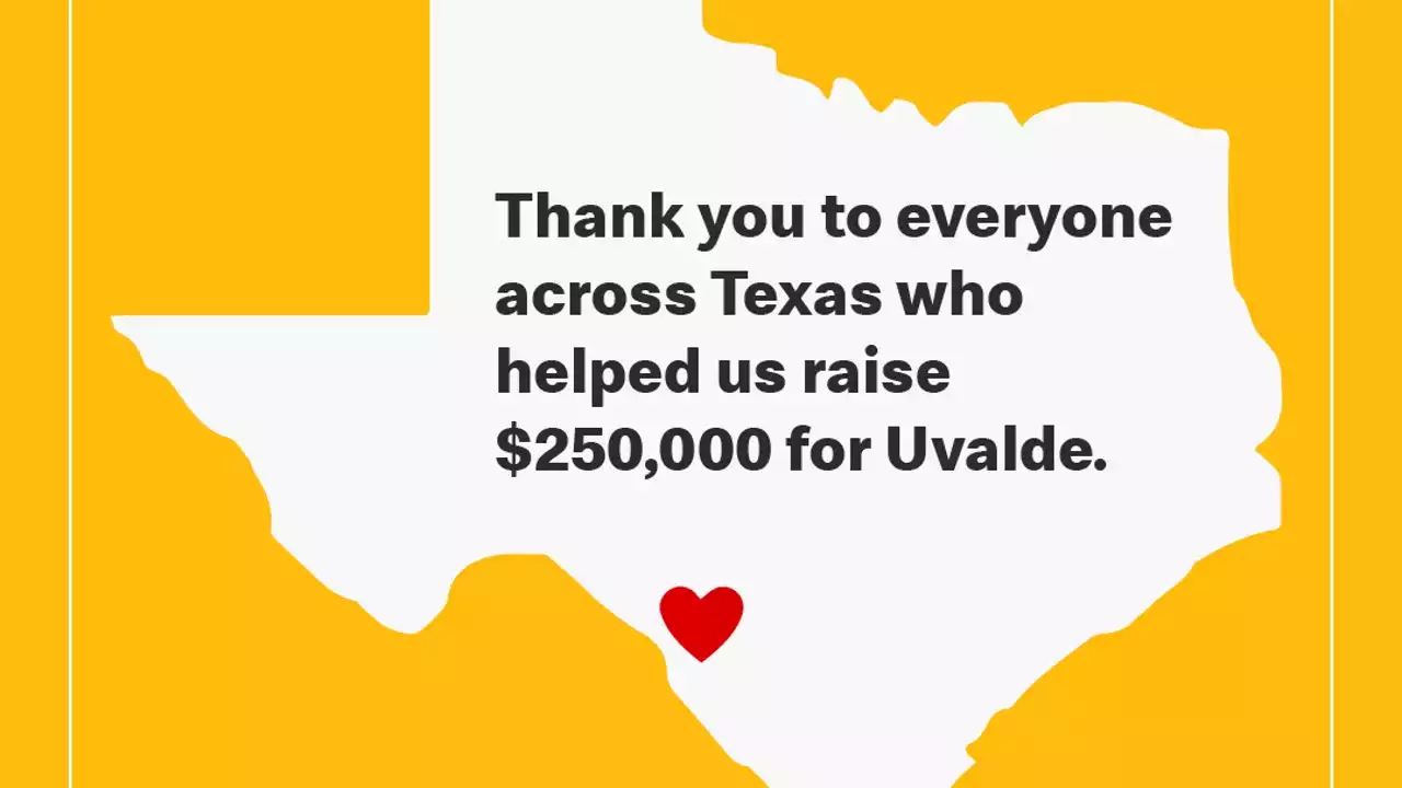 Texas McDonald's restaurants raise over $250K for Uvalde community