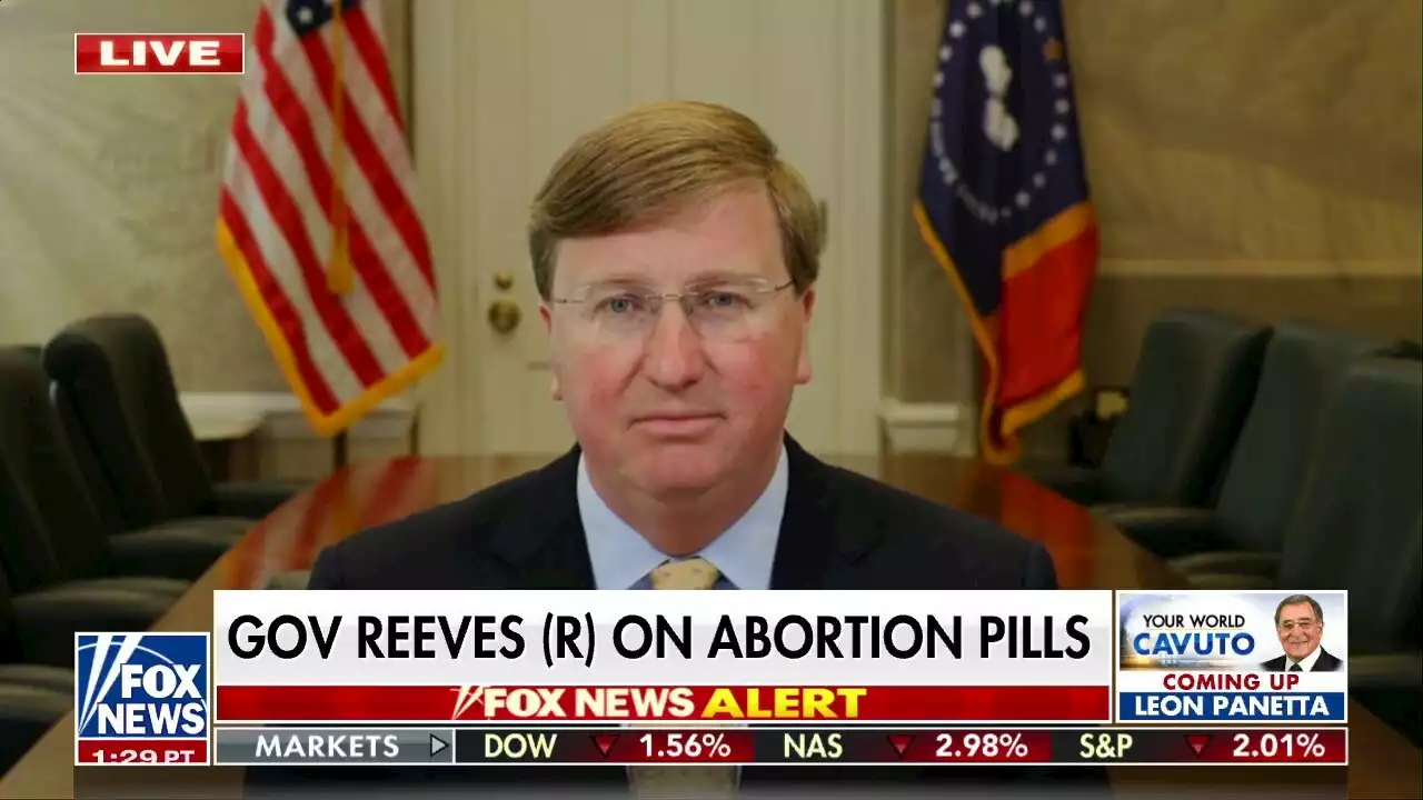 Mississippi has no 'intention' to ban contraceptives after SCOTUS abortion decision: Miss. Governor Reeves