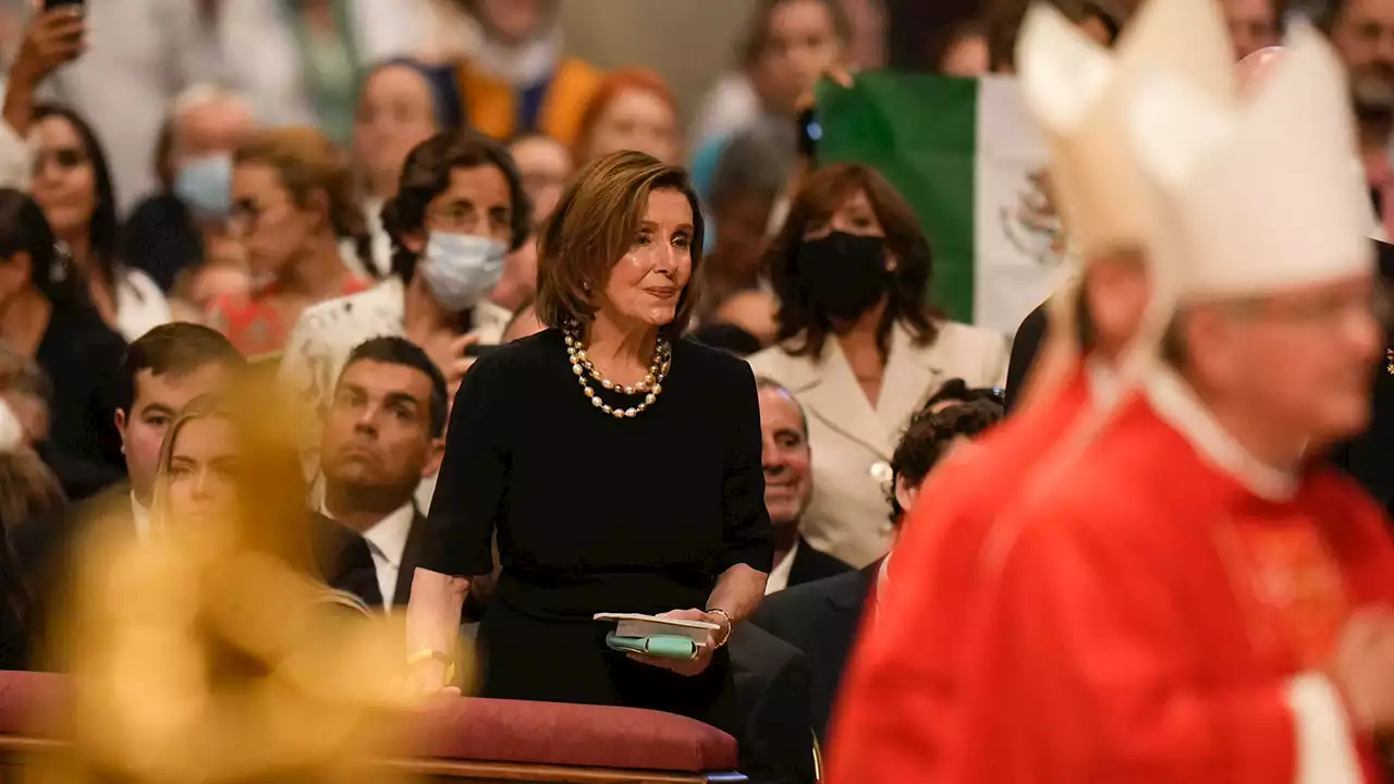 Pelosi receives Communion during Vatican mass despite abortion stance