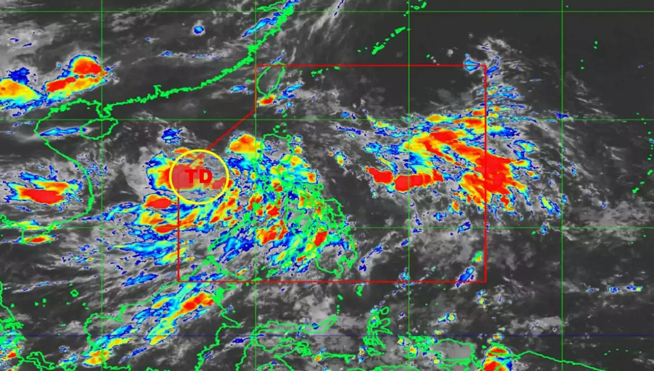 LPA west of Zambales now tropical depression Caloy