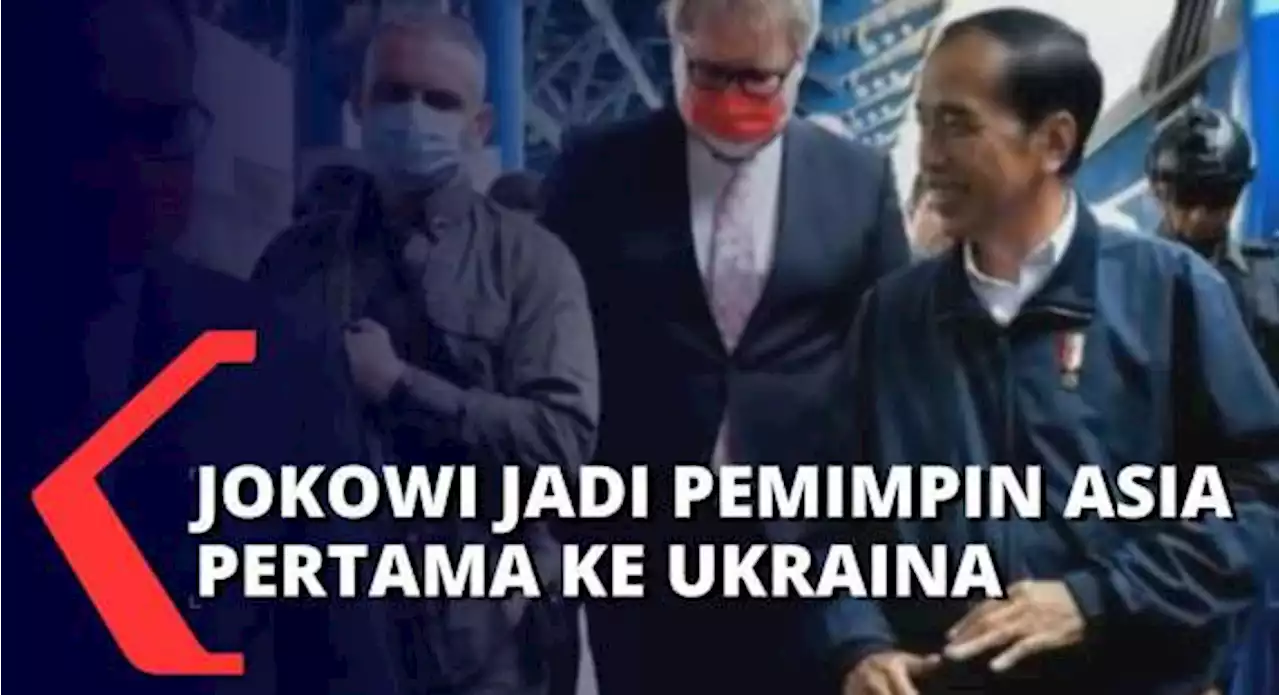 Jalani Misi Perdamaian Rusia-Ukraina, Presiden Jokowi Jadi Pemimpin Asia Pertama yang ke Ukraina