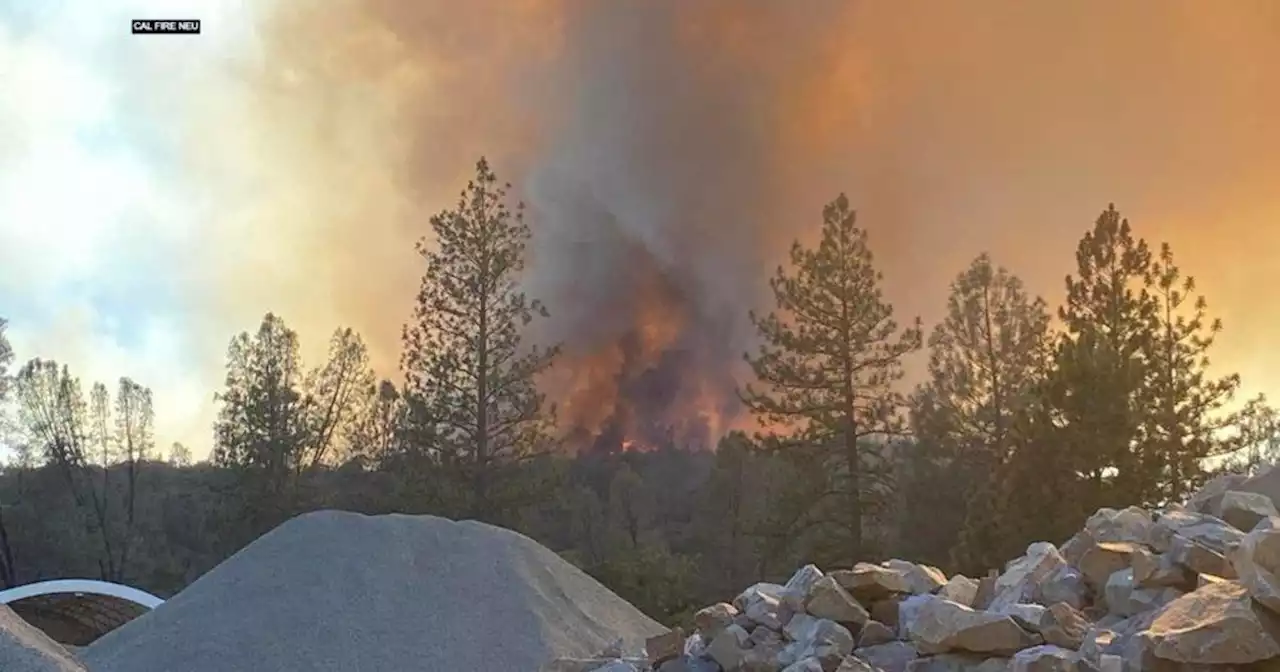 Rices Fire continues to grow; evacuation warnings issued in Yuba County