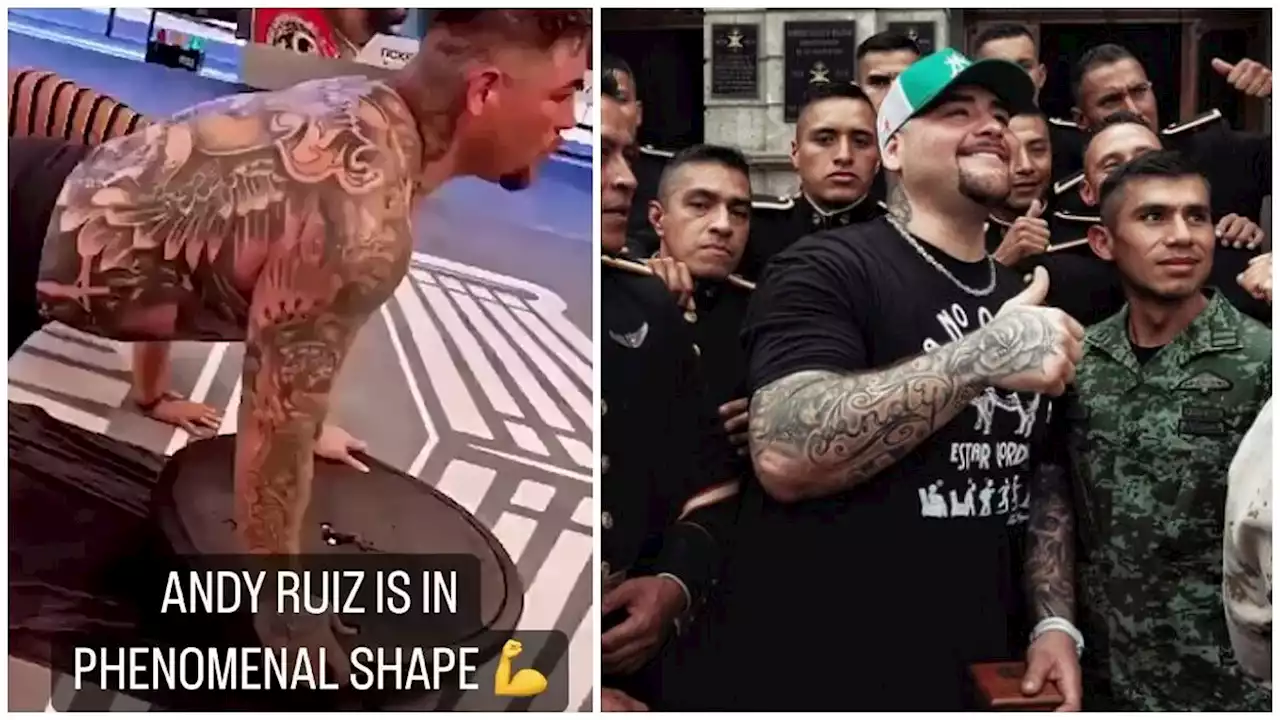 El impresionante cambio físico de Andy Ruiz para su pelea ante Luis Ortiz