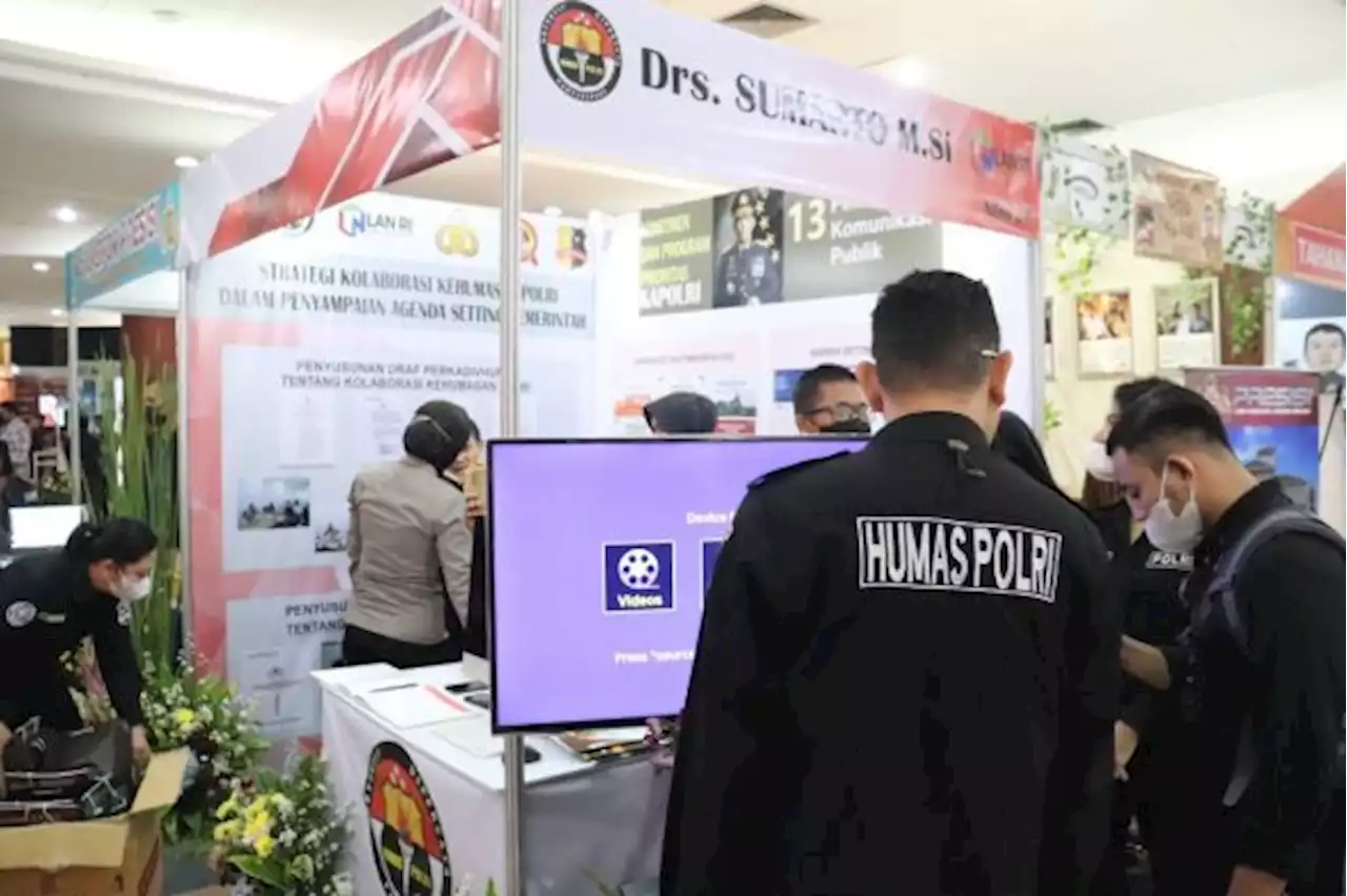 Strategi Kolaborasi Humas Polri Dipamerkan Dalam Festival Inovasi