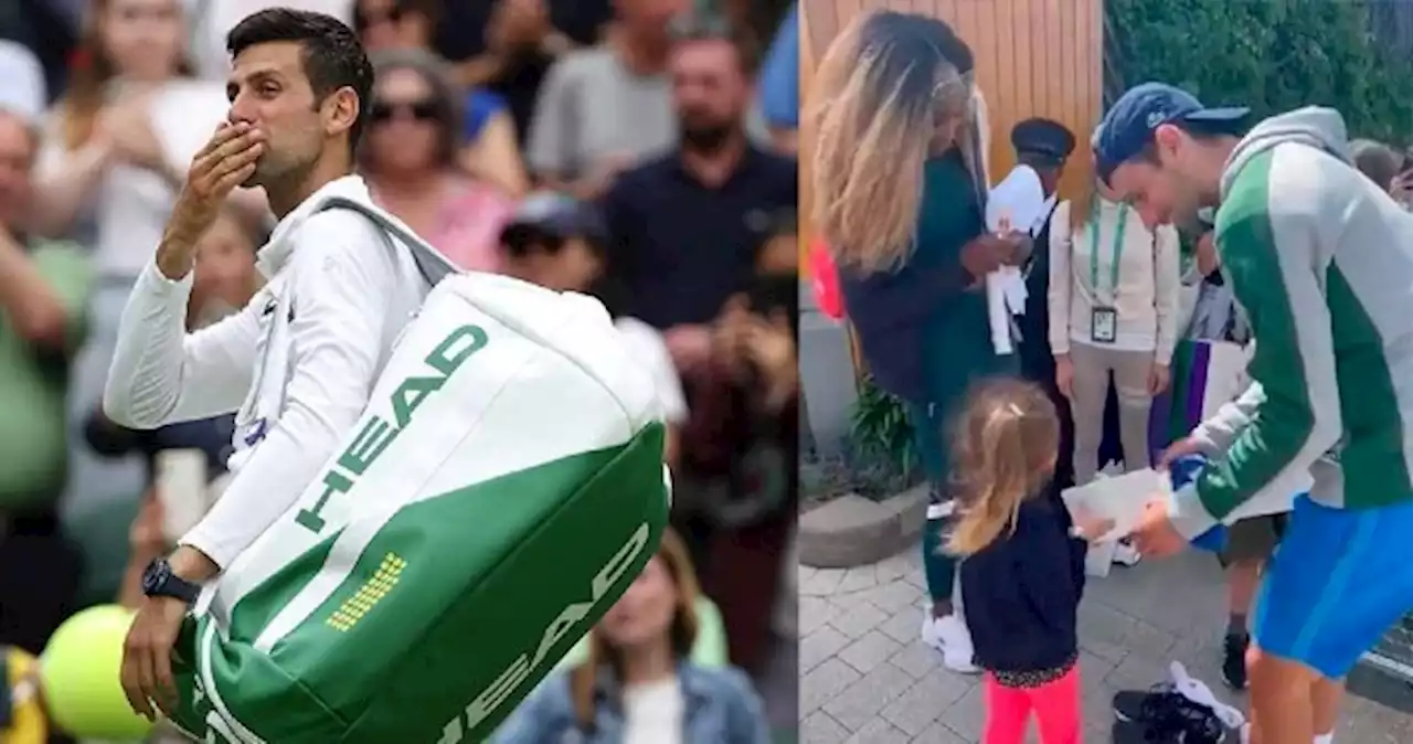 Djokovic y su tierna reacción frente a Venus Williams | VIDEO