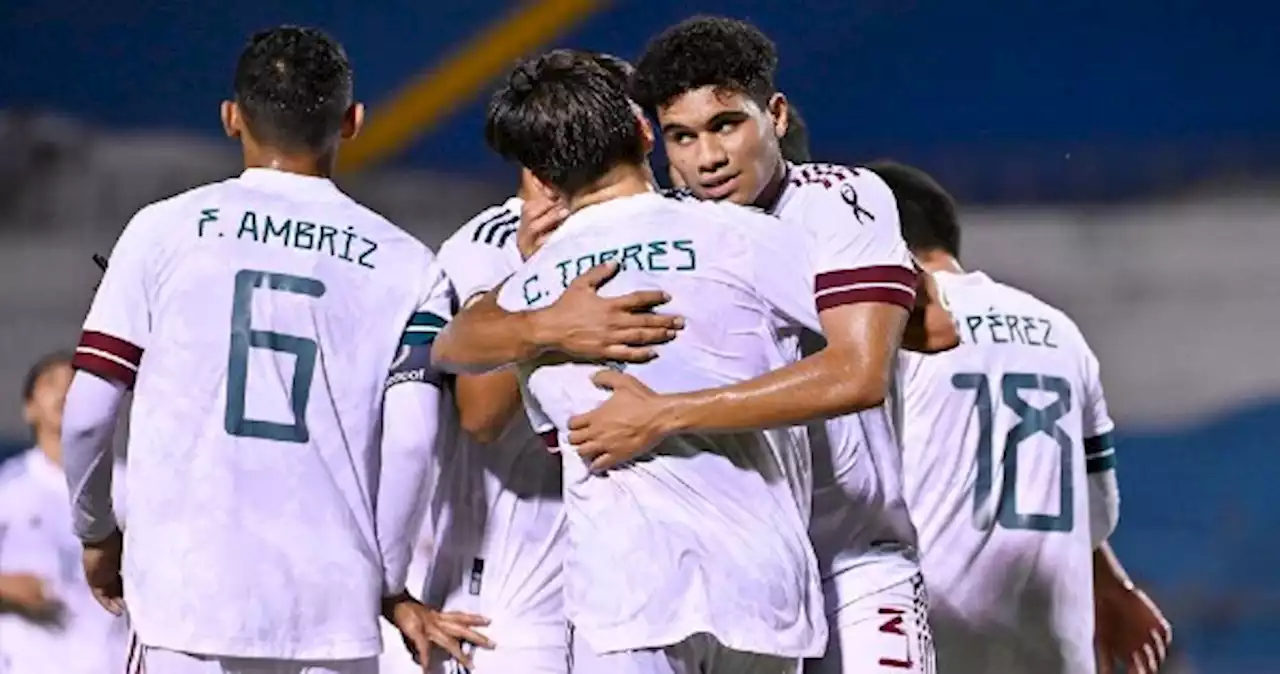 Partido de México Sub-20 vs Guatemala: hora y dónde VER juego