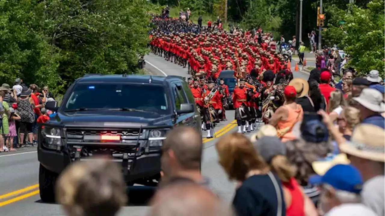 Const. Heidi Stevenson, killed during N.S. mass shooting, honoured at RCMP memorial | CBC News