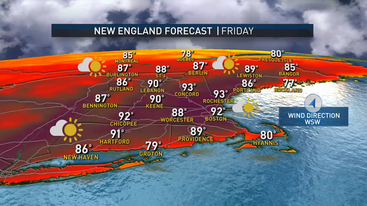 FIRST ALERT: 4th of July Weekend Kicking Off With Heat Index Nearing 100