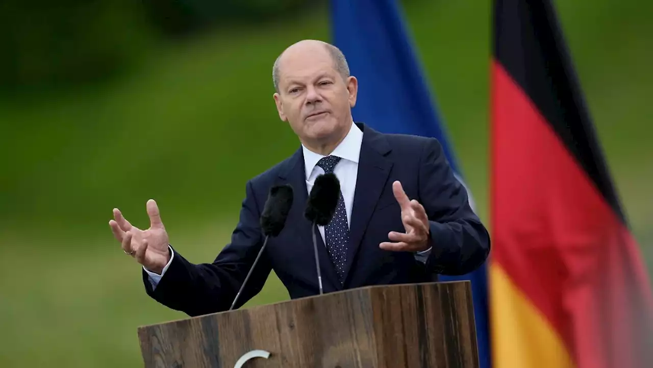 Scholz verwundert mit trotziger Antwort bei Abschluss-PK