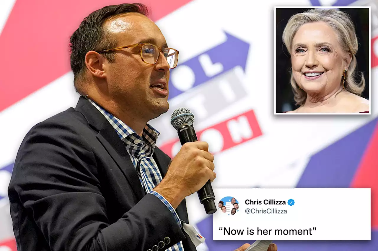 CNN’s Chris Cillizza roasted for touting Hillary Clinton in 2024