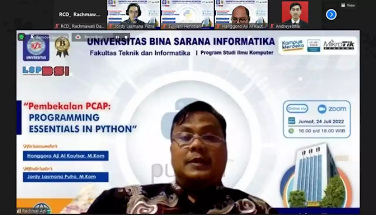 Universitas BSI Latih Mahasiswa Kuasai Python |Republika Online