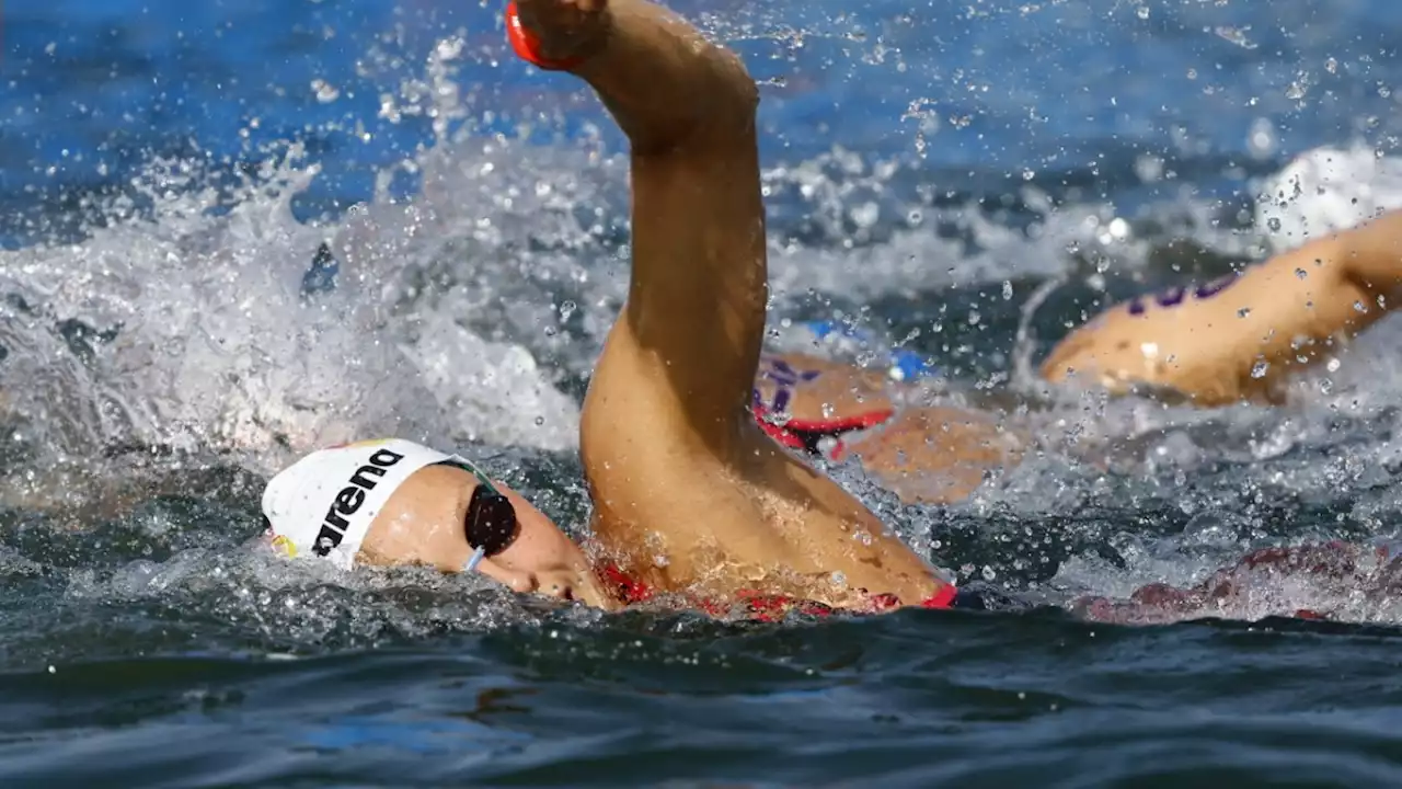 Schwimm-WM: Silber im Fotofinish für Leonie Beck