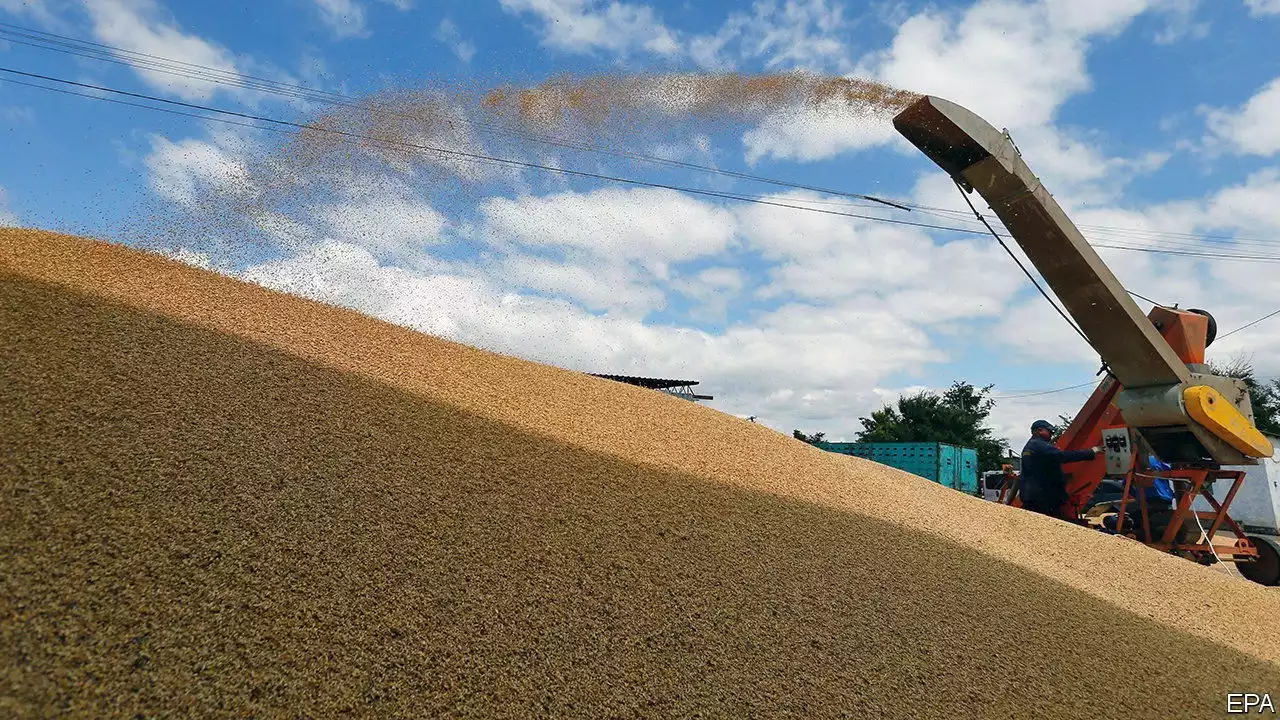 Where will Ukraine store its grain?