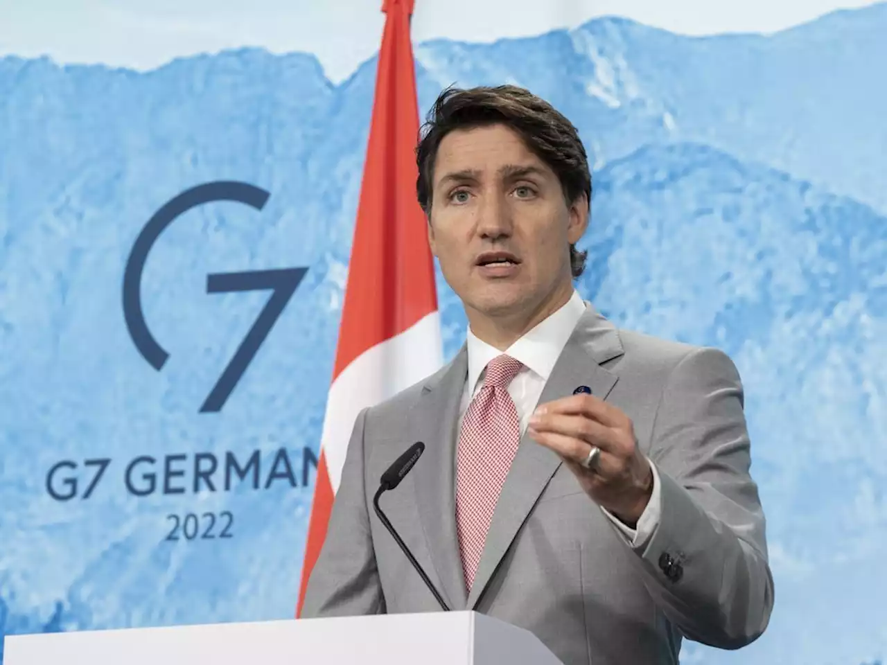 Trudeau defends military spending ahead of NATO summit as new report projects decline