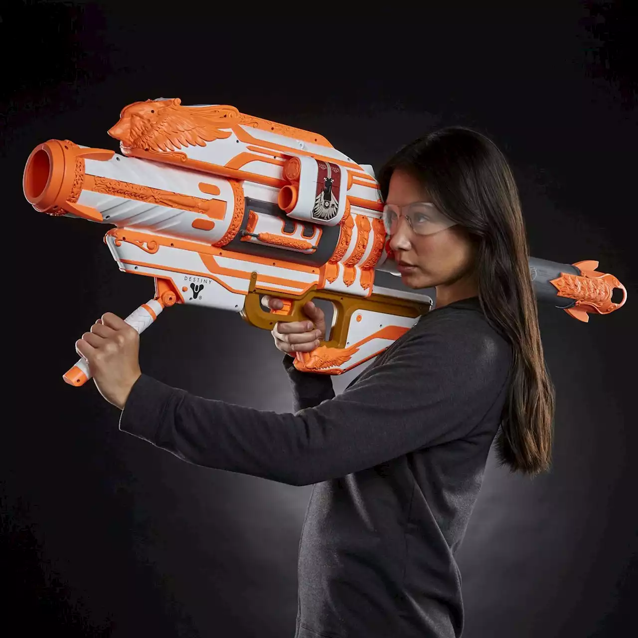 Nerf’s Gjallarhorn rocket launcher from Destiny is truly gigantic — preorders begin July 7th