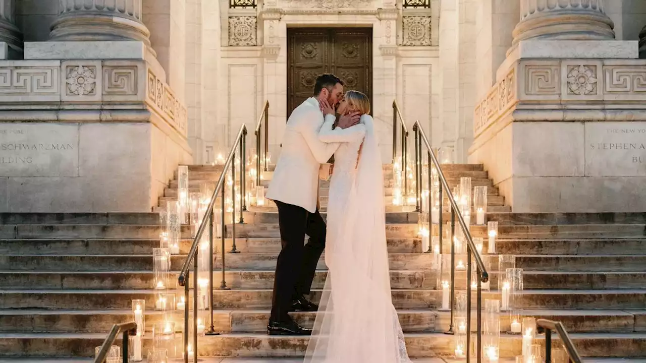 Inside Kate Bock and Kevin Love’s Wedding—A Great Gatsby-Inspired Ceremony at the New York Public Library