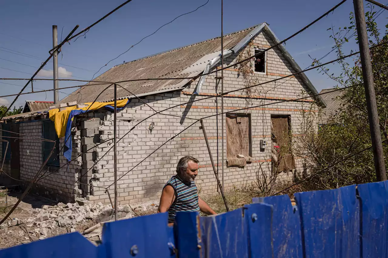 Near Kherson, Ukrainians regain territory in major counteroffensive