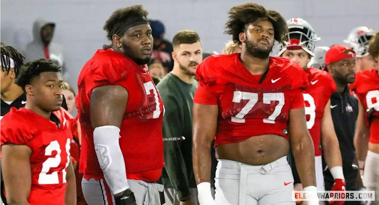 Justin Frye Helping Paris Johnson Jr., Dawand Jones Maximize Potential at Tackle Before What Could Be Their Final Season at Ohio State