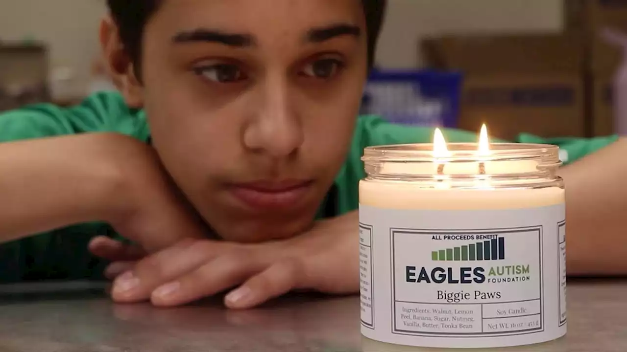 13-year-old's candle company, Shane and Pepper Candle Company, raises awareness for autism