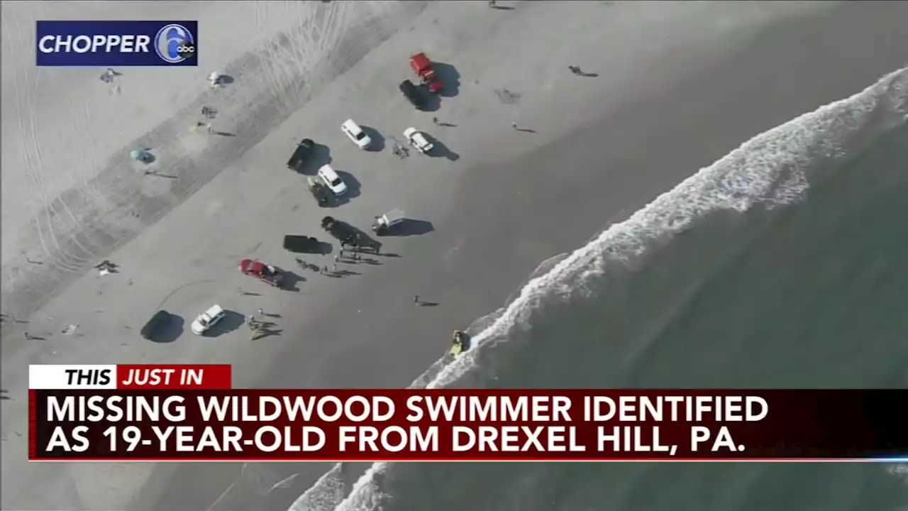 Authorities ID swimmer who went missing off coast of Wildwood, NJ