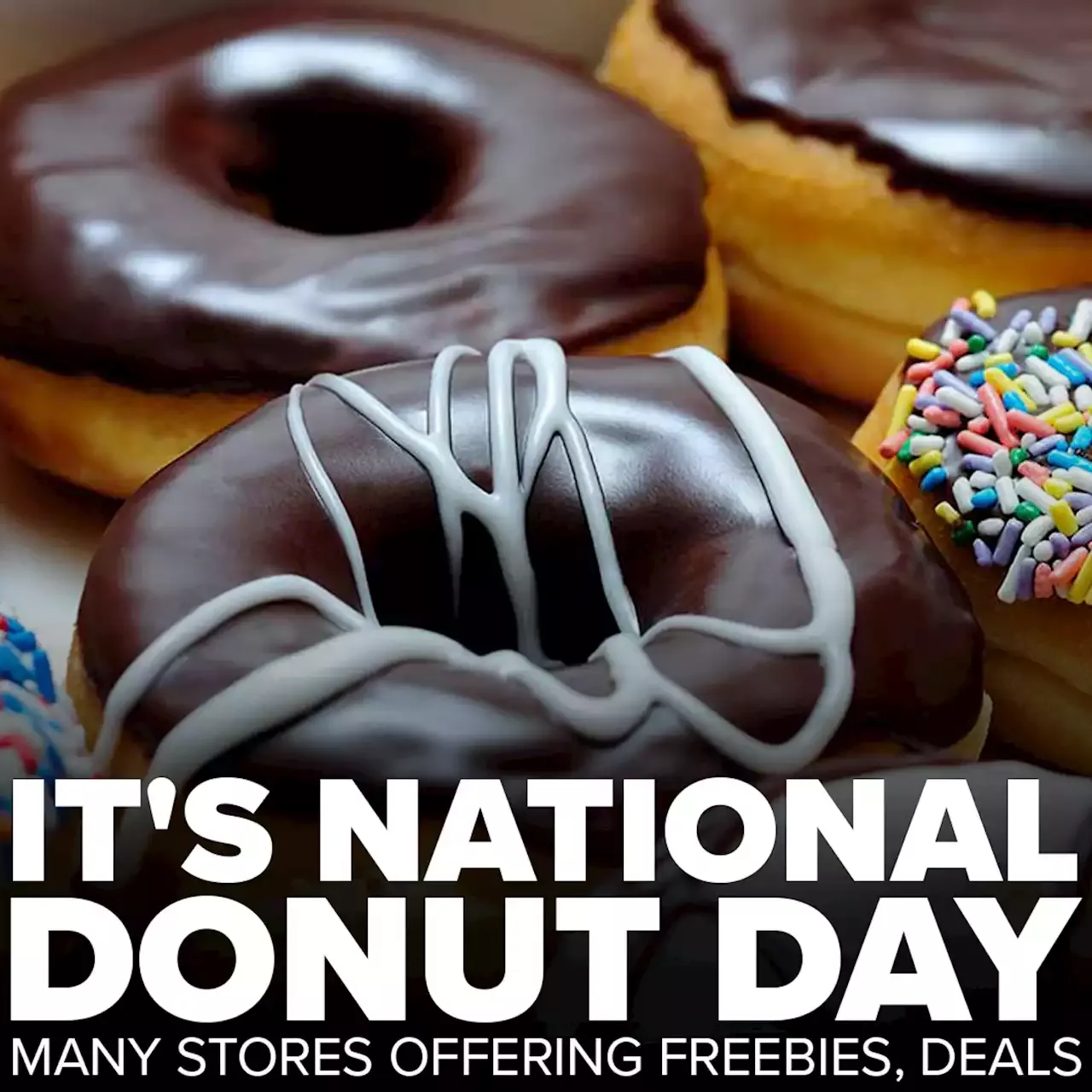 National Donut Day Freebies, discounts at Dunkin', Krispy Kreme and