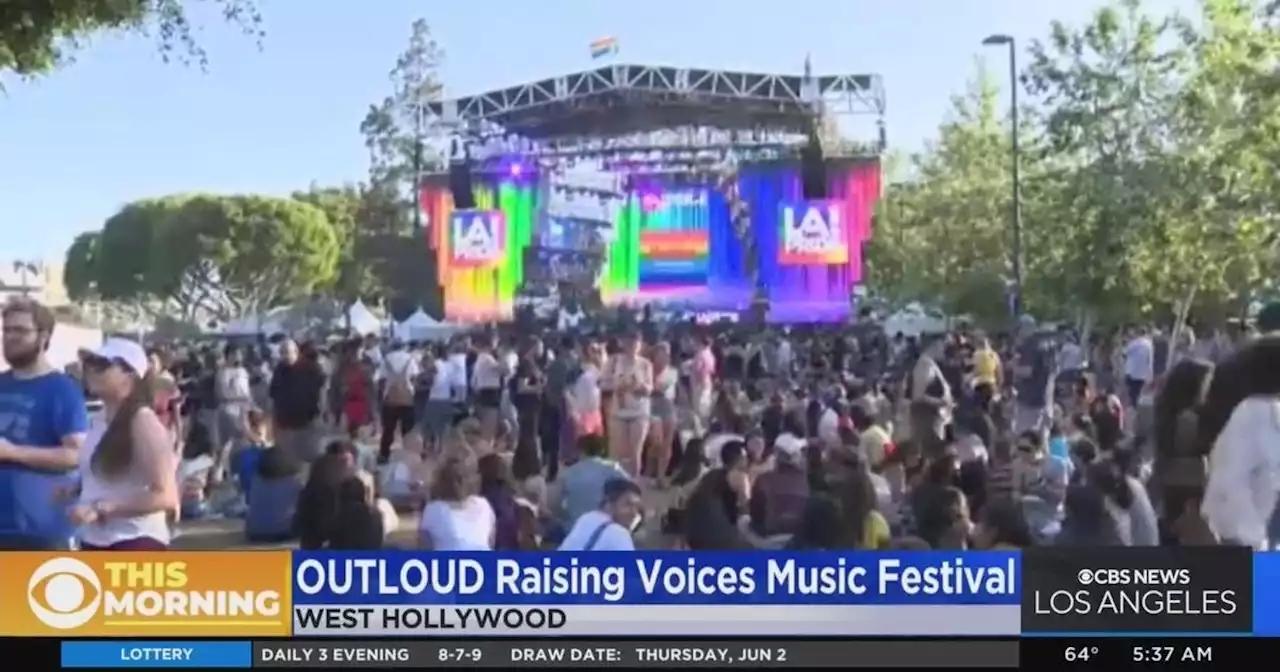 Outloud Music Festival returns to streets of WeHo for weekend-long festival