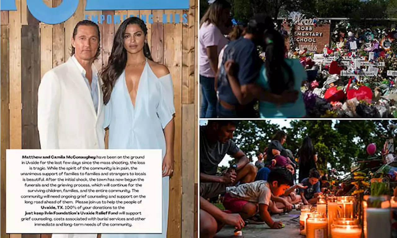 Matthew McConaughey launches Uvalde Relief Fund