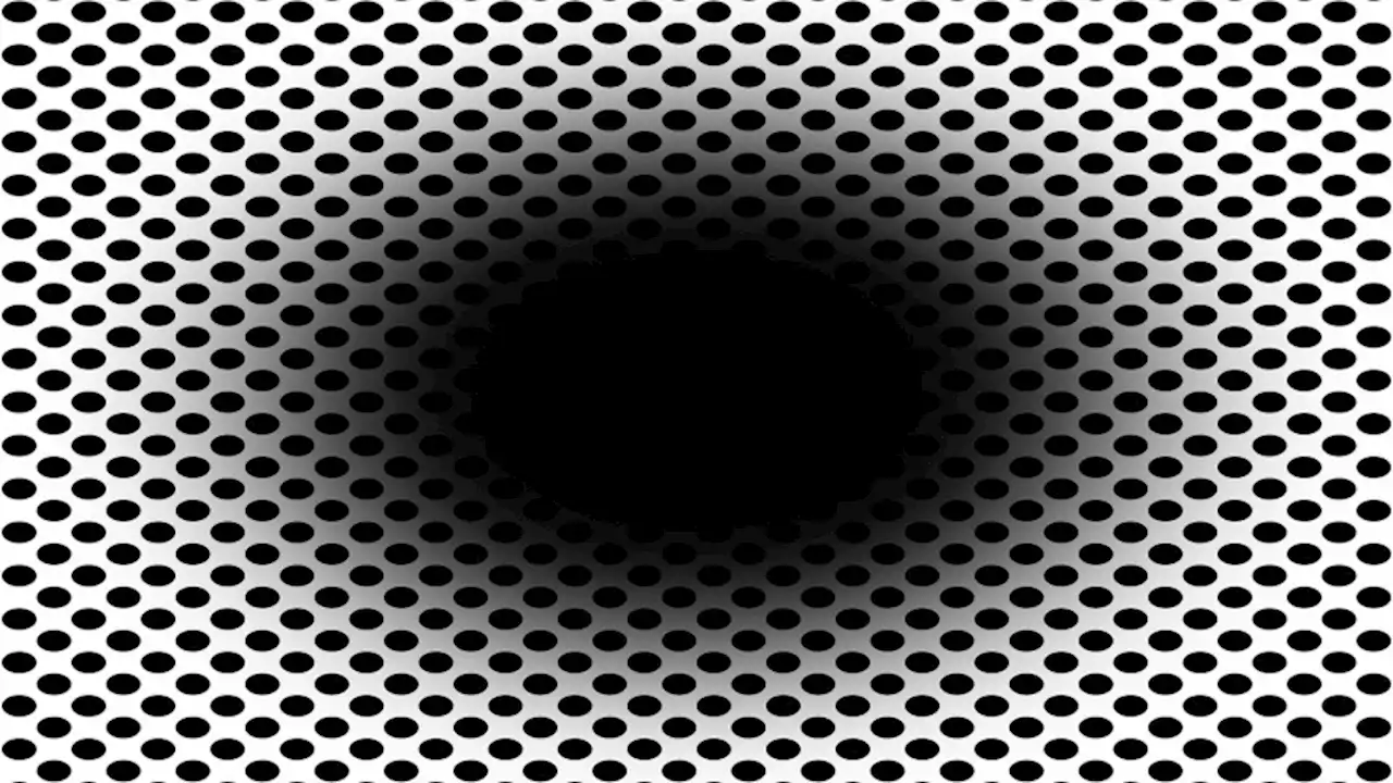 Scientists create an optical illusion that feels like an expanding black hole