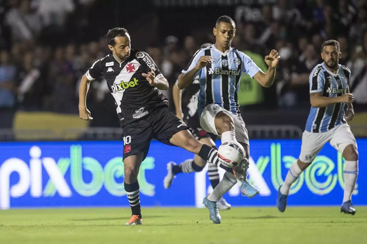 Análise: Apesar do empate com o Grêmio, melhora ofensiva do Vasco é visível