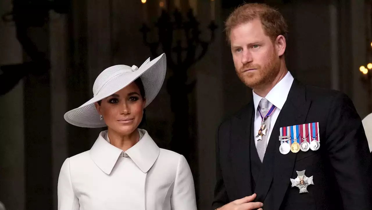 Harry and Meghan Make First Public Appearance at Queen's Platinum Jubilee