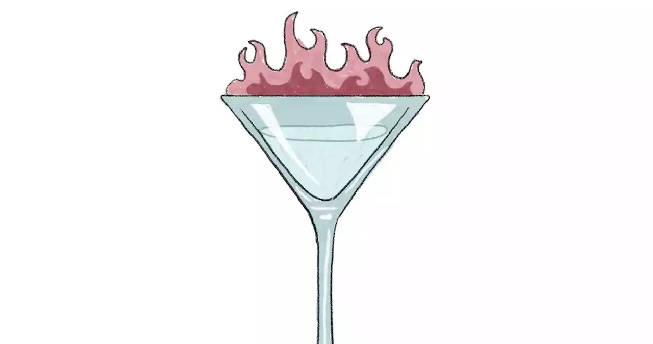 This Summer’s Hottest Martinis, Illustrated