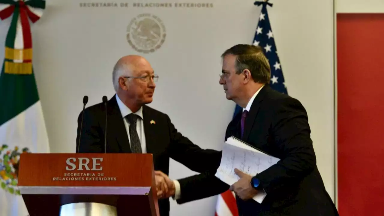 Ebrard destaca reuniones de Ken Salazar con AMLO