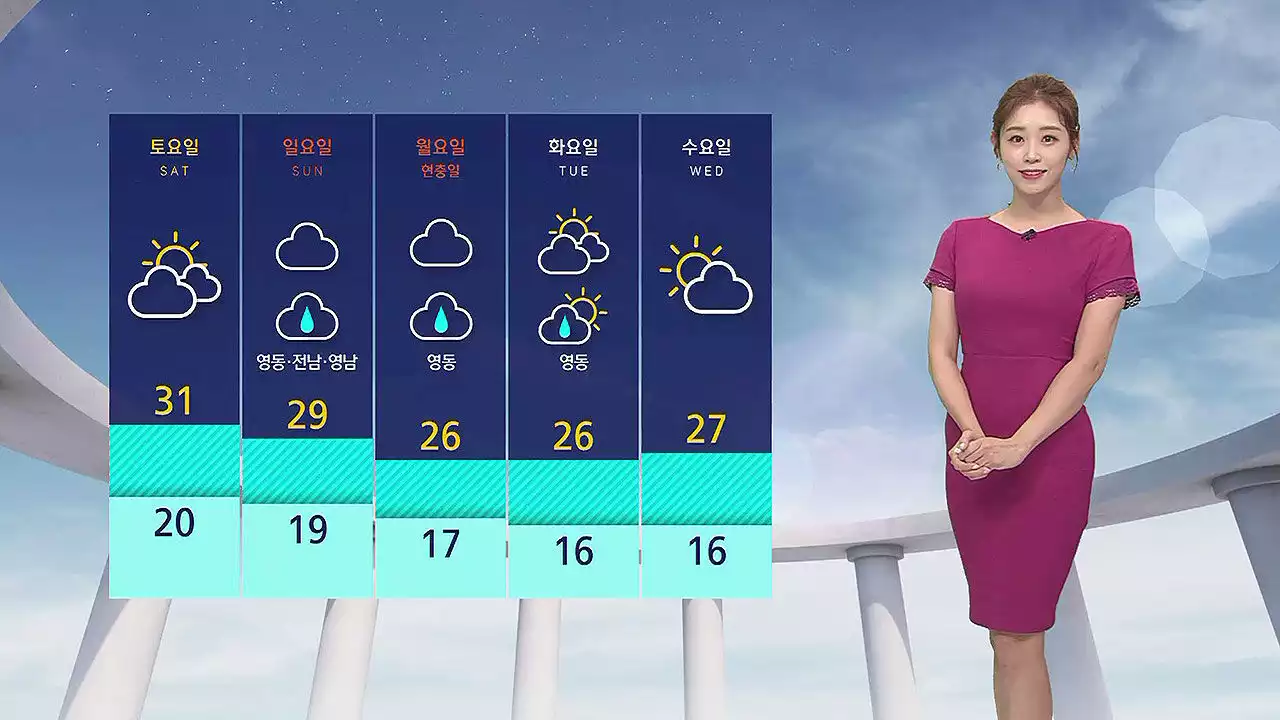 [날씨] '서울 31도' 단오 낮 더위 절정…동해안은 선선