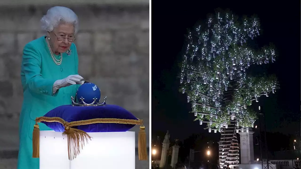 Platinum Jubilee: Queen makes second appearance of day as she triggers lighting of Jubilee beacons across UK