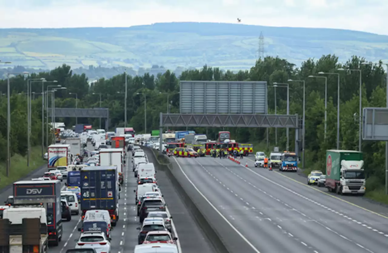Motorists urged to avoid section of M50 as closures put in place in wake of serious collision