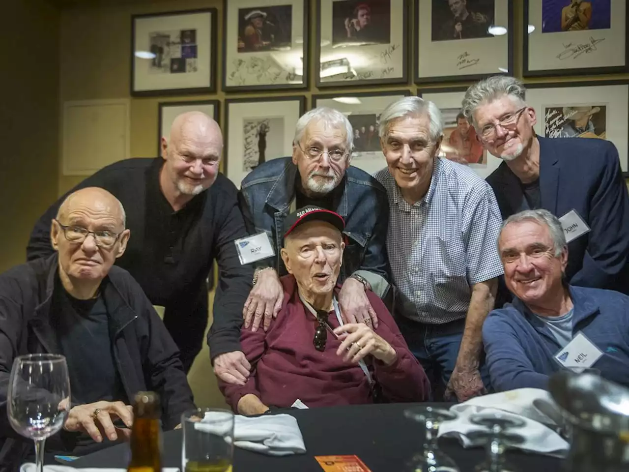 This Week In History: Red Robinson celebrates his 85th birthday with his old radio comrades