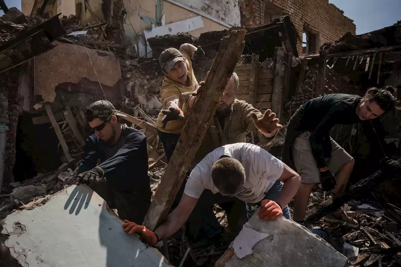 Scenes of ruin and resilience from 100 days of war in Ukraine