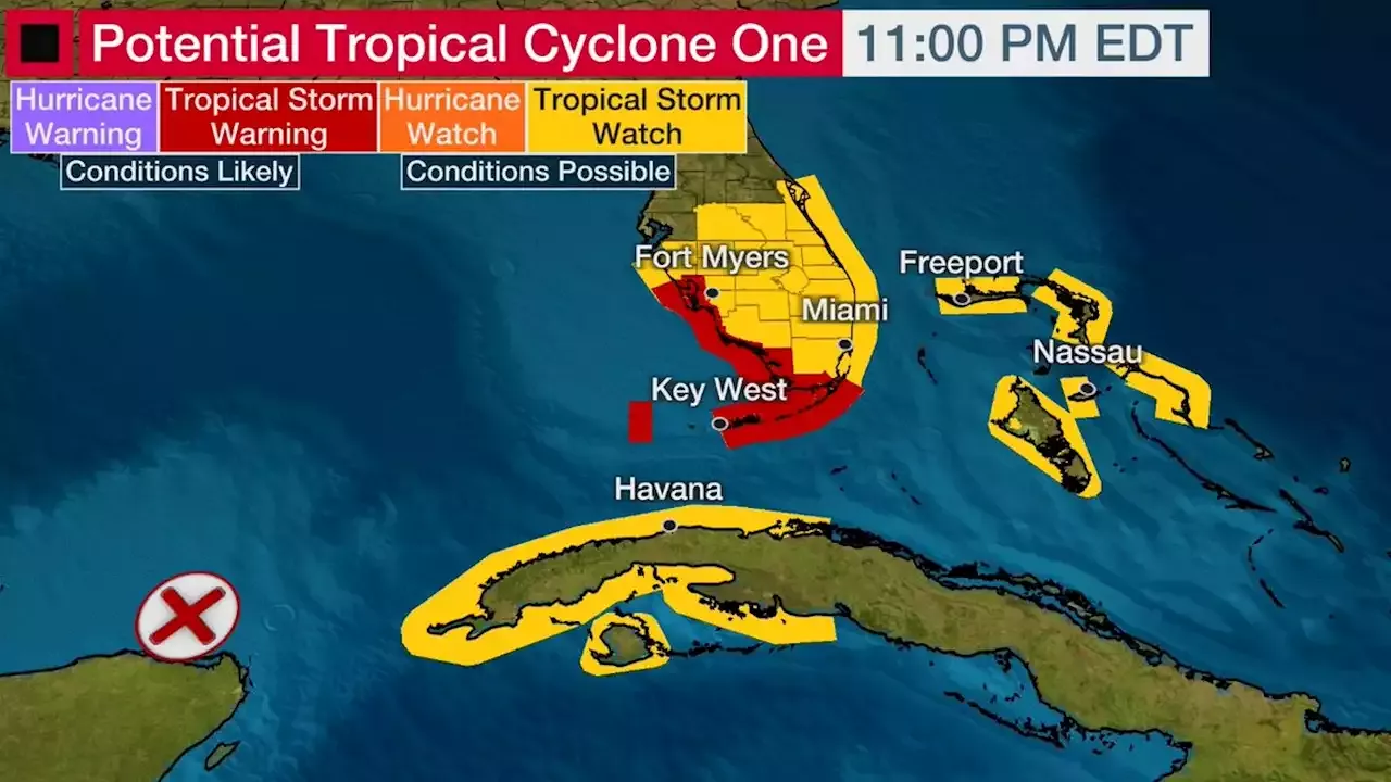 Tropical Storm Warning Issued in Florida Ahead of Potential 'Alex' | The Weather Channel - Articles from The Weather Channel | weather.com