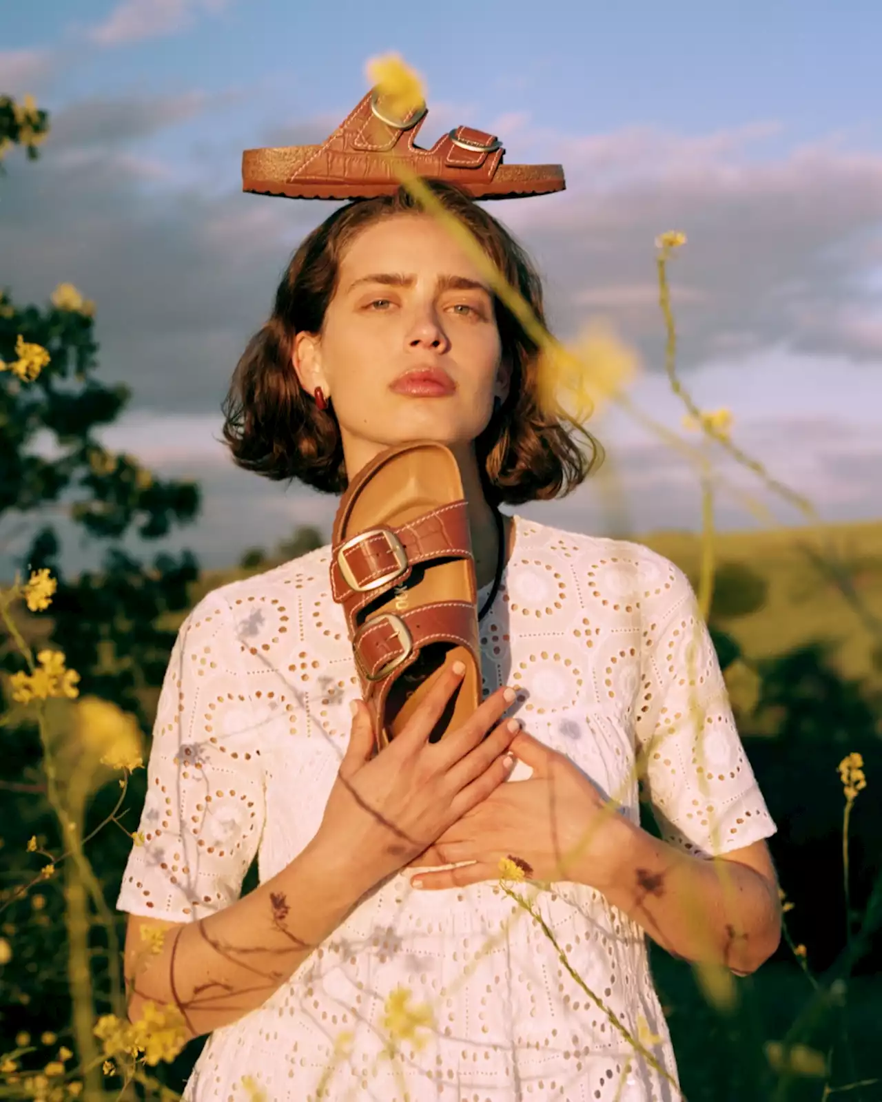 EXCLUSIVE: Birkenstock Collaborates With L.A. Brand Staud on Sandals, RTW and Bags, Too