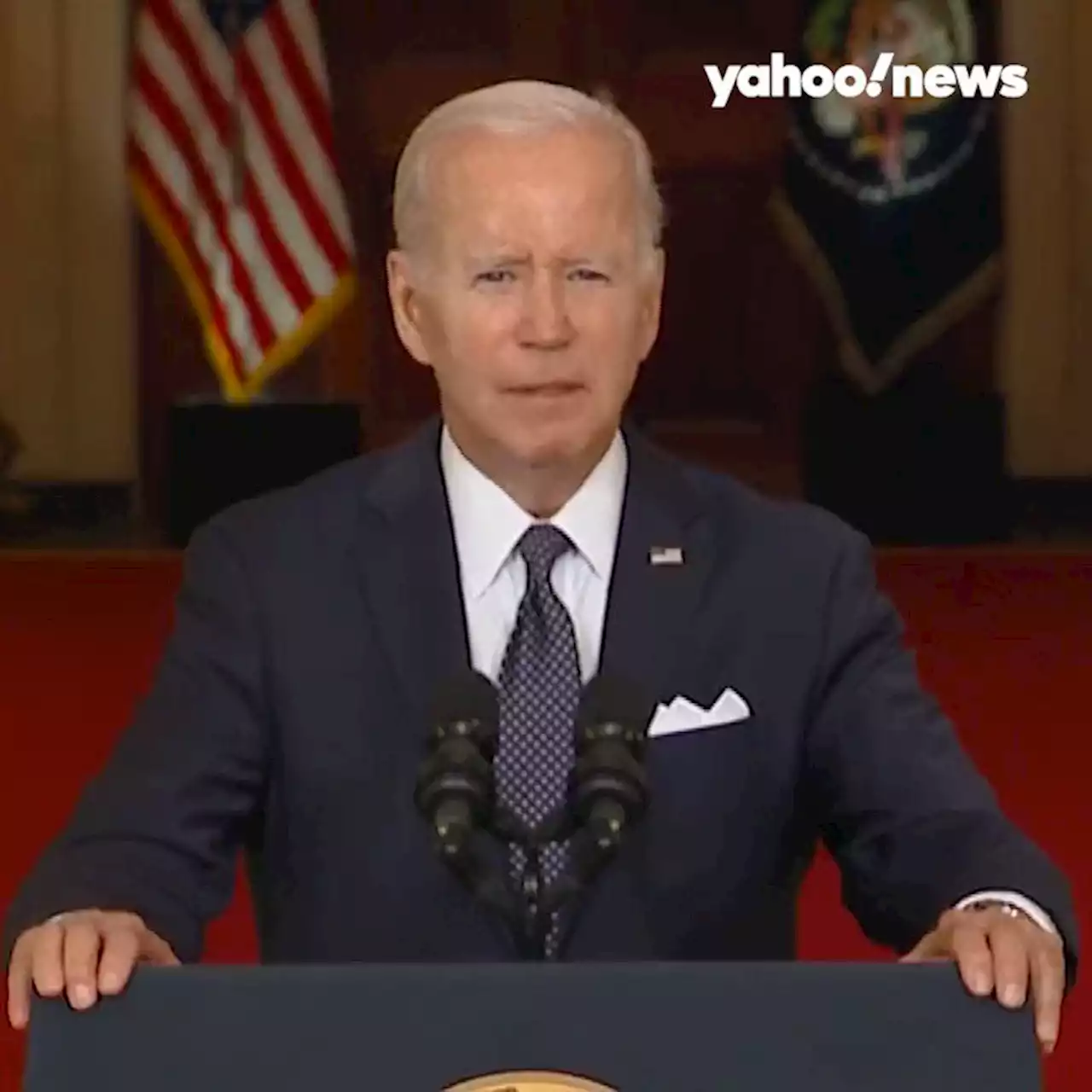 'Enough!': Biden calls for assault weapons ban