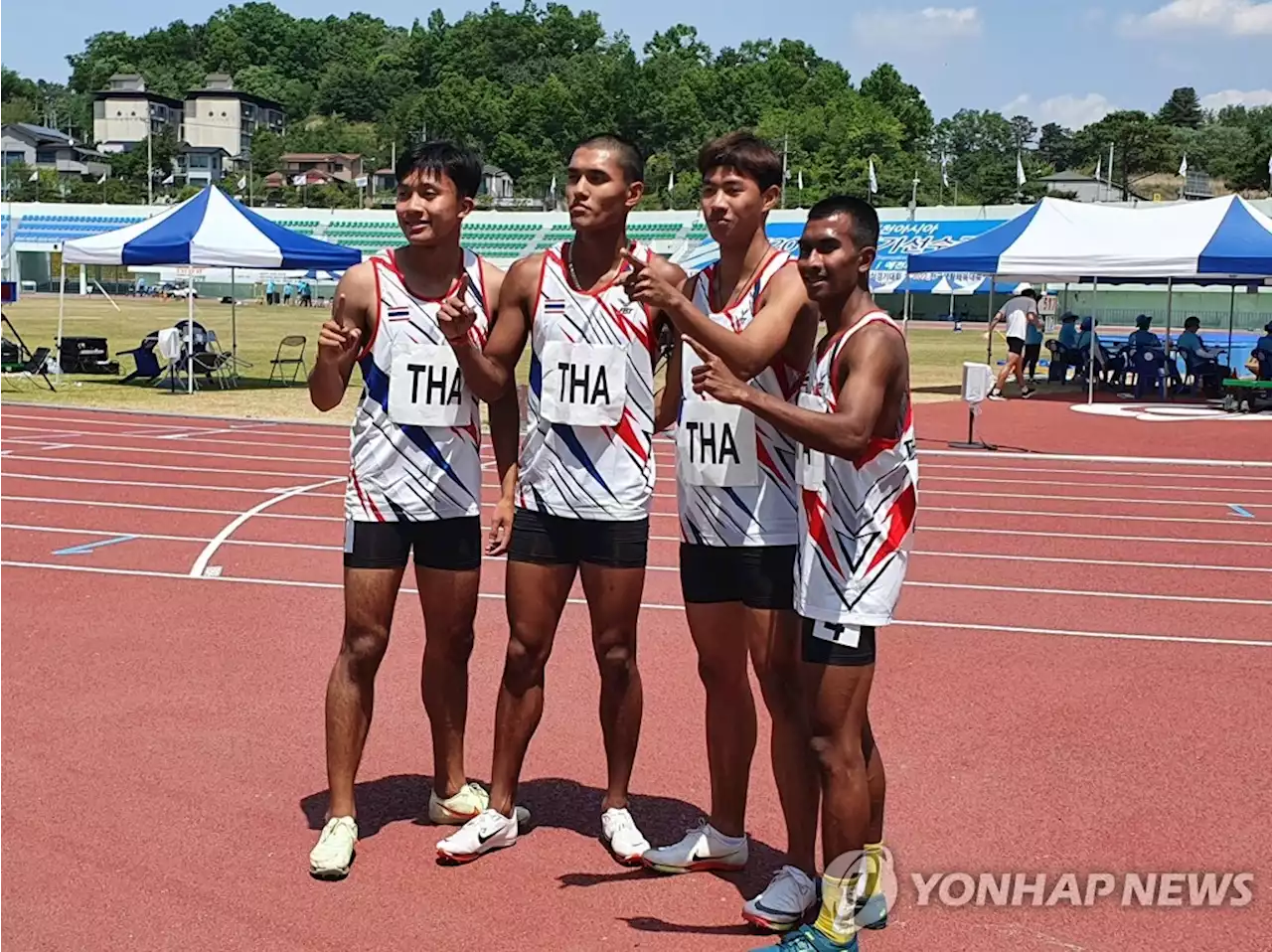 '태국 볼트' 분손 '2년 안에 200ｍ 19초대까지 뛰고 싶다' | 연합뉴스