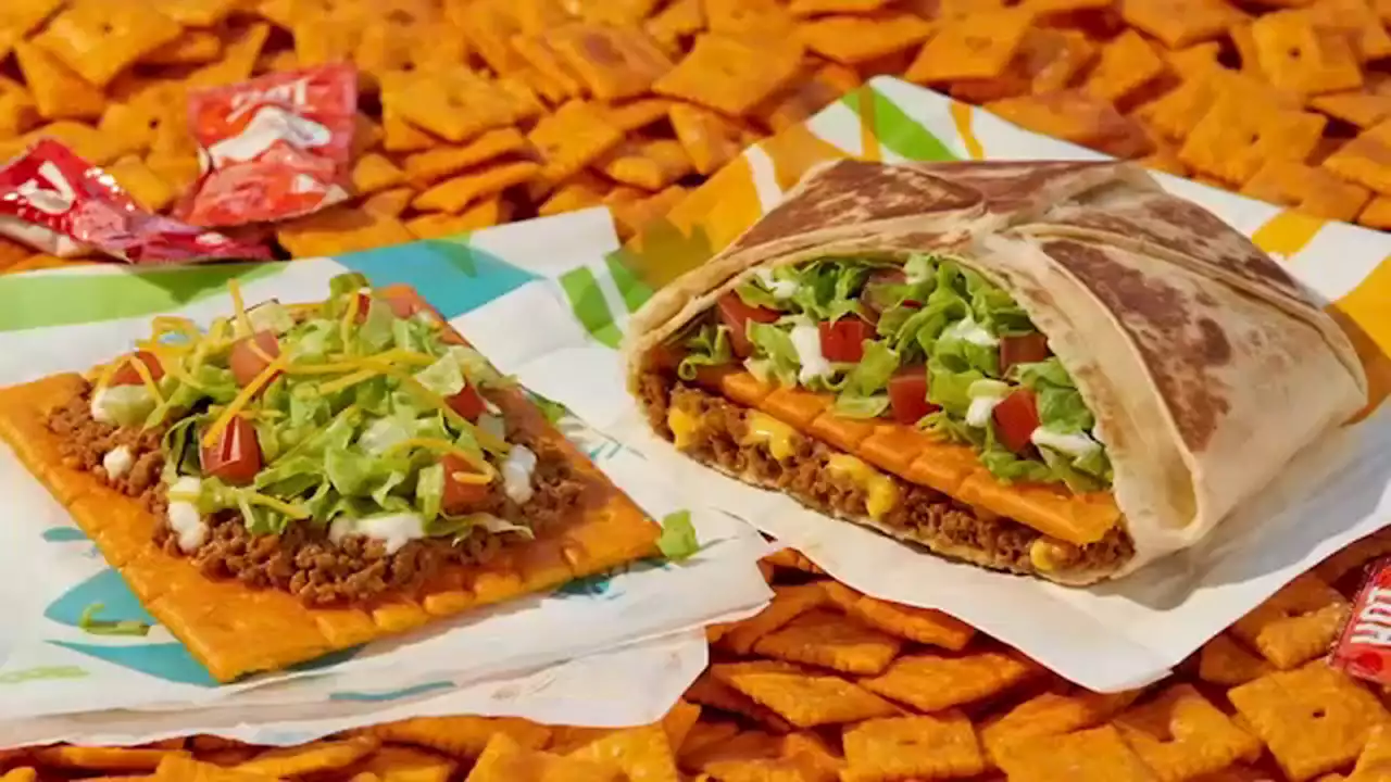 Taco Bell's new Cheez-It tostadas and crunchwraps are only available at this SoCal location