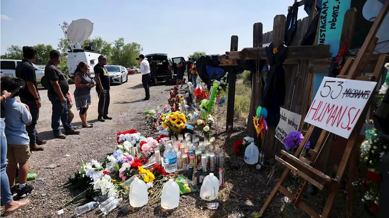 Smuggling charges filed against 2 men over Texas migrant tragedy that killed 53 people