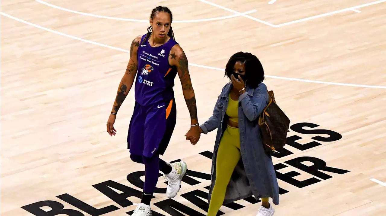 WNBA star Brittney Griner is 'struggling' and 'terrified' in Russia, wife says