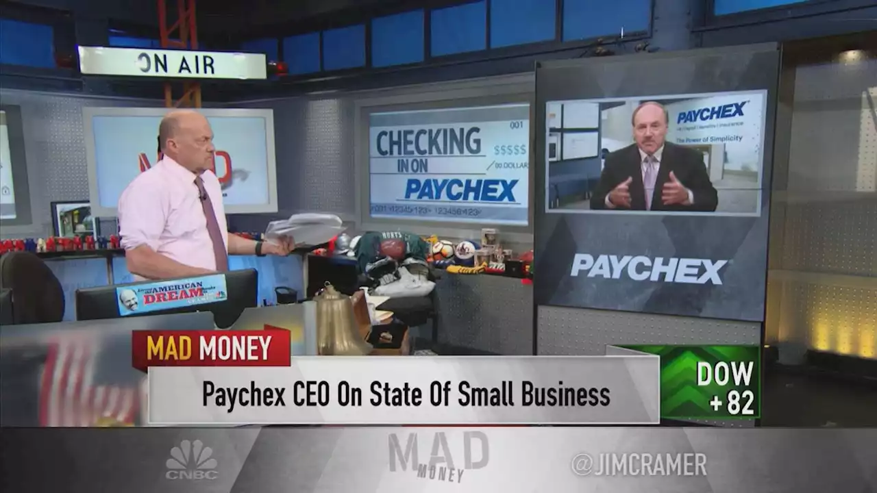 Watch Jim Cramer's full interview with Paychex CEO Marty Mucci